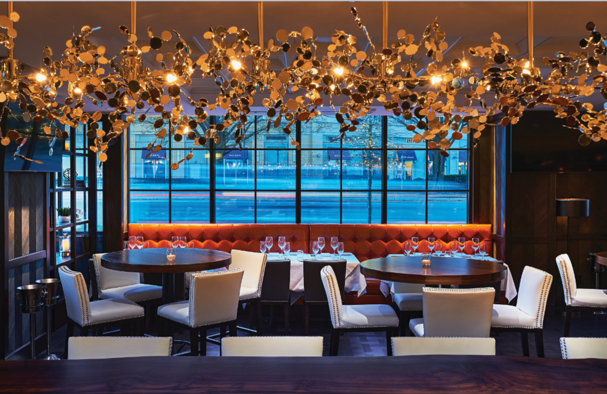 Steak 48, known for its prime cuts of beef and chops, was one of Charlotte’s most-booked restaurants this month, per reservation data from OpenTable.